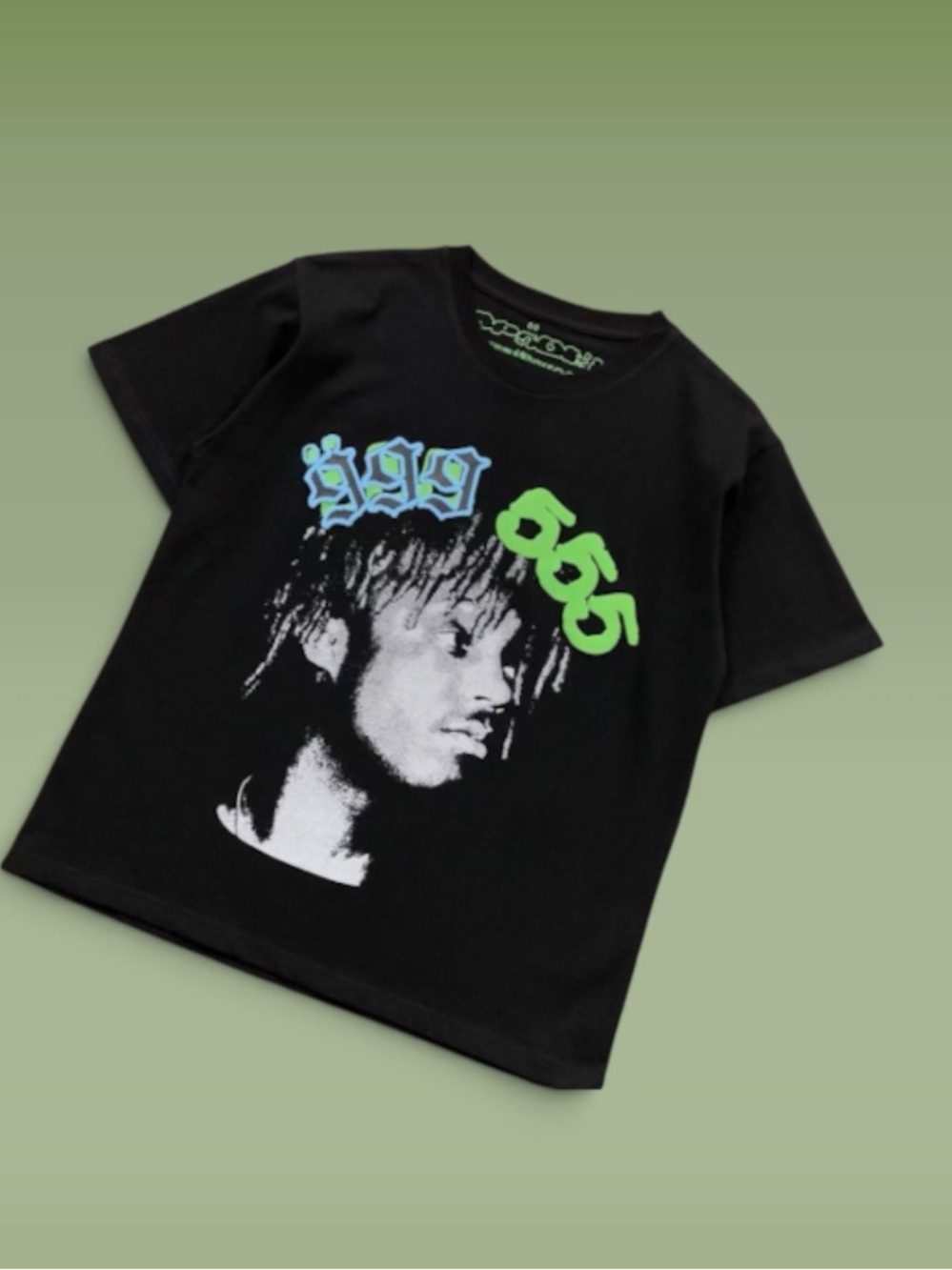 Sp5der Juice Wrld 🧃🌎 “999 555” T-Shirt